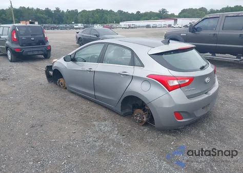 2014 Hyundai Elantra Gt Base W/Blue from USA, damaged, VIN KMHD35LH3EU189312